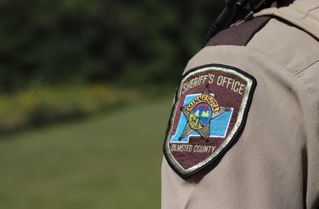 Sheriff's Office uniform patch on sleeve