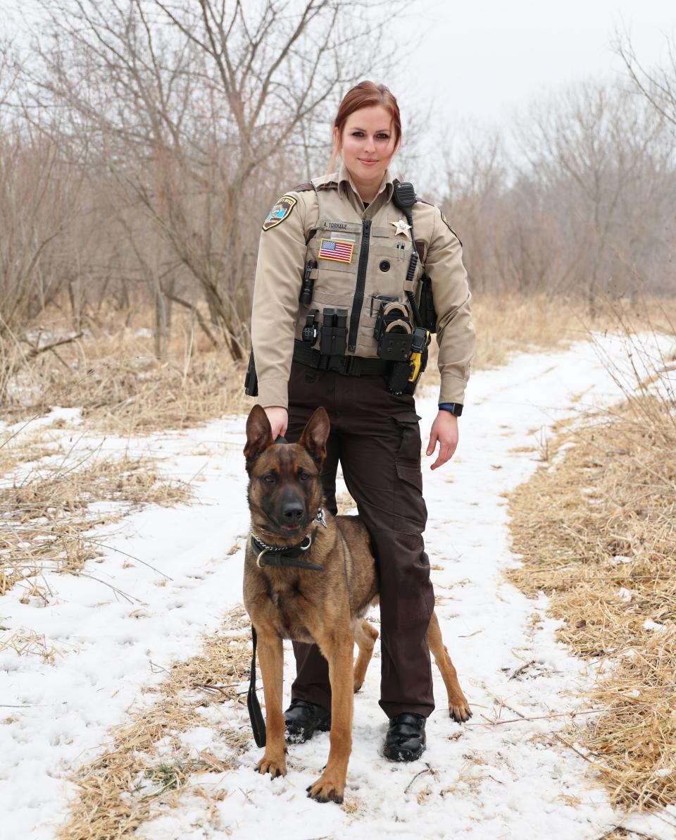 Deputy Aviana Torkelson and K9 Ragnar