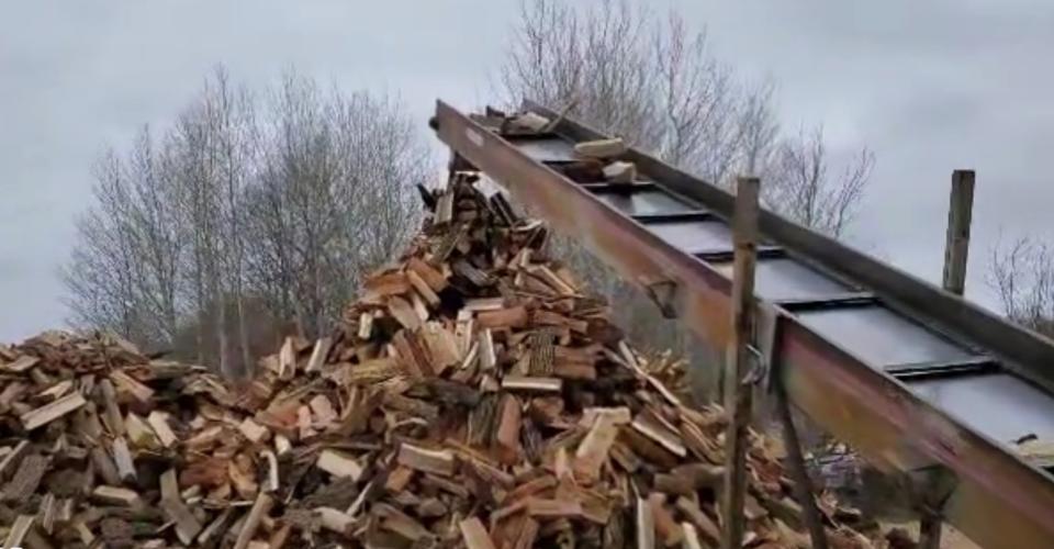 wood processor at Chester Woods Park
