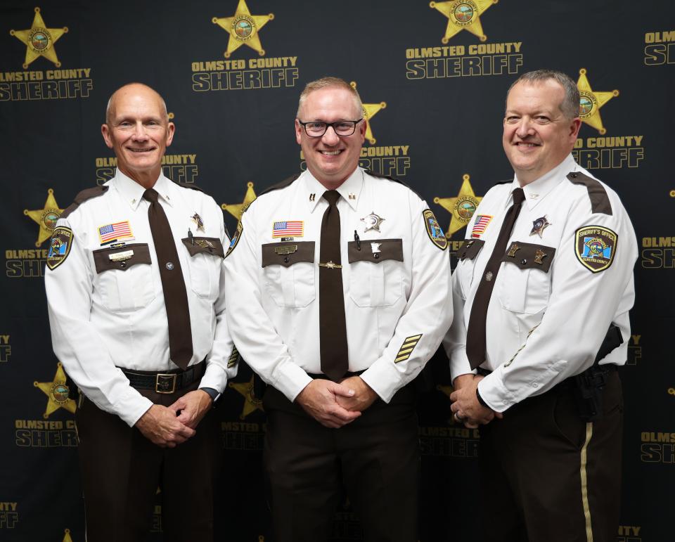 Sheriff Torgerson, Captain Mangan and Chief Deputy Howard